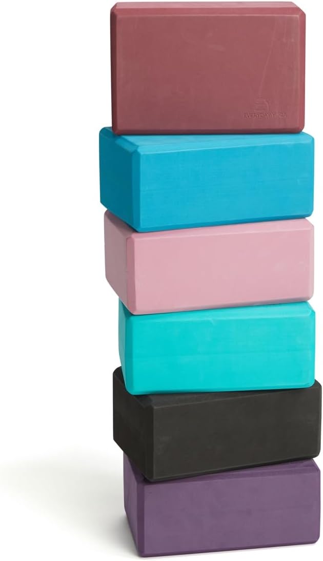 ๐๐๐ฒ๐ฟ๐๐ฑ๐ฎ๐ ๐ฌ๐ผ๐ด๐ฎ Foam Block with Soft Non-Slip Surface for Stability, Balance, and Deepen Stretches - Ideal for Yoga, Pilates, and Meditation Accessories (Sold Singular)