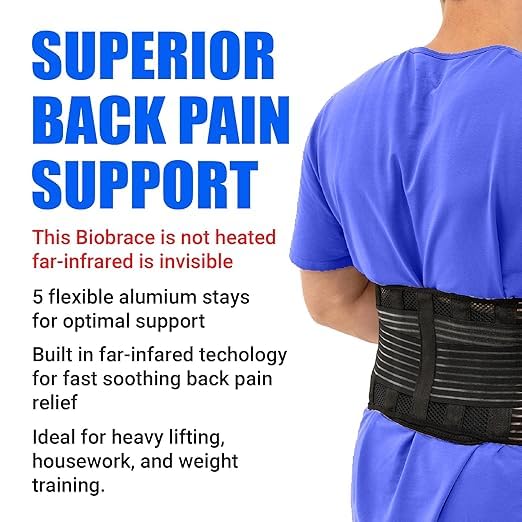 BioBrace Lumbar™ Corset Back Brace (Large)