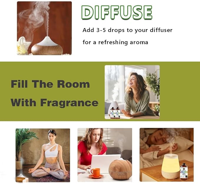 Marjoram Essential Oil (8 oz / 240 ml) – Marjoram Oils for diffusers, humidifiers, Home Baths, Cleaning Products, Yoga, DIY Soaps and DIY Scented Candles