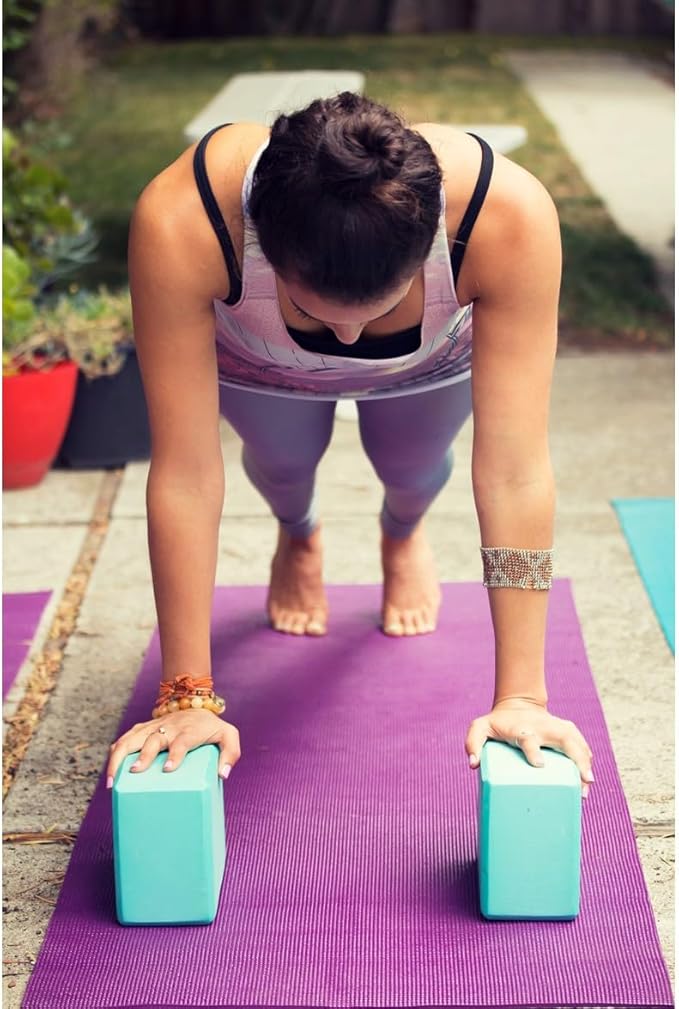 ๐๐๐ฒ๐ฟ๐๐ฑ๐ฎ๐ ๐ฌ๐ผ๐ด๐ฎ Foam Block with Soft Non-Slip Surface for Stability, Balance, and Deepen Stretches - Ideal for Yoga, Pilates, and Meditation Accessories (Sold Singular)