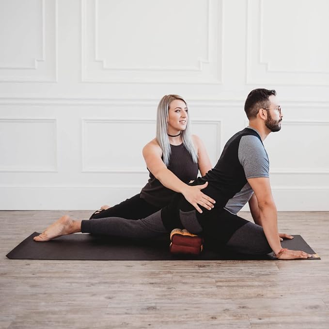 Zafuko Yoga & Meditation Cushion - Organic Water-Resistant Kapok Filling, Meditation Cushion, Soft Yoga Prop