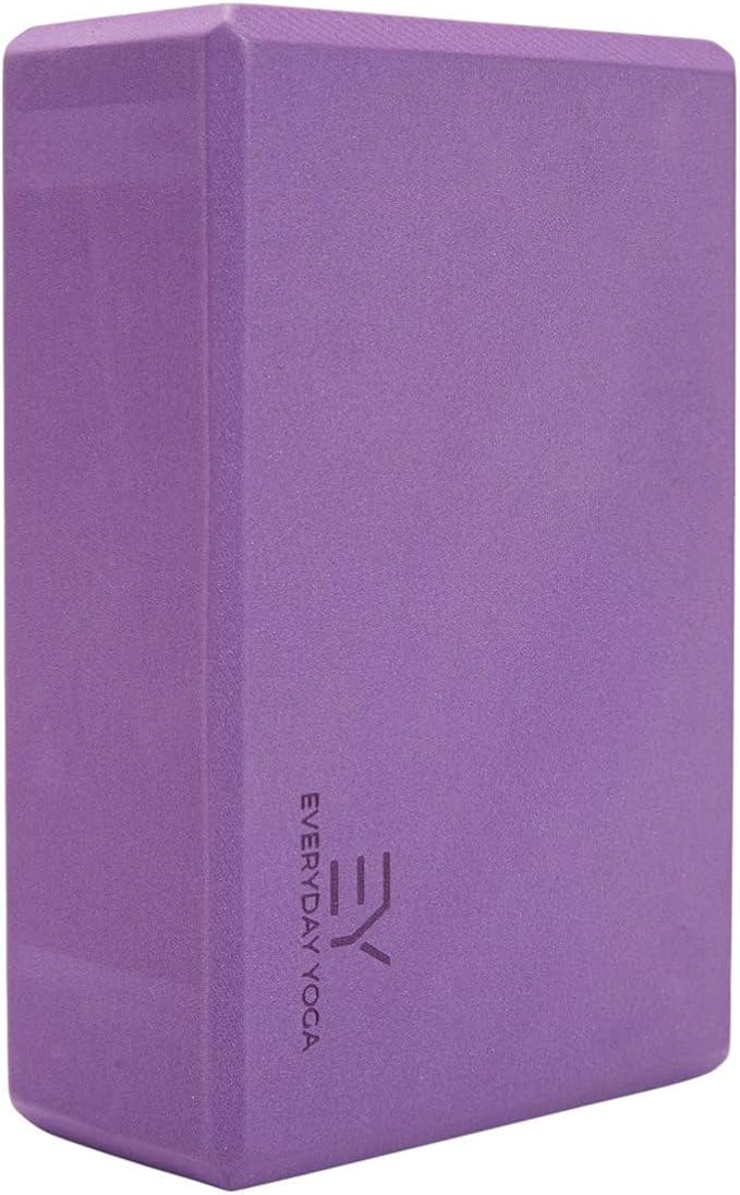 ๐๐๐ฒ๐ฟ๐๐ฑ๐ฎ๐ ๐ฌ๐ผ๐ด๐ฎ Foam Block with Soft Non-Slip Surface for Stability, Balance, and Deepen Stretches - Ideal for Yoga, Pilates, and Meditation Accessories (Sold Singular)