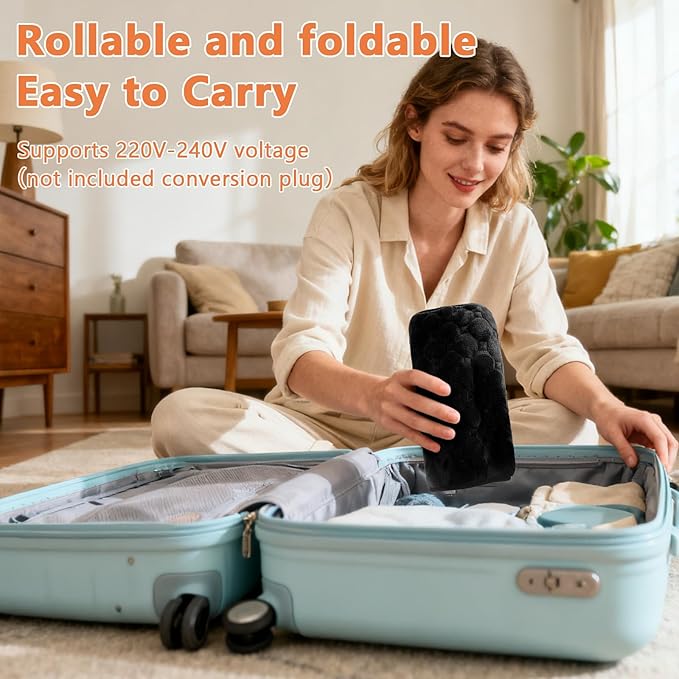 UTK 30s Fast Heating Pad for Back Pain & Period Cramps, 3X Far Infrared Deeper Pain Relief, Hotter to 160℉, FSA-HSA Eligible, 4H Auto Off, 8 Heat Settings,Machine Washable,Gift for Women Men 24" x 12"
