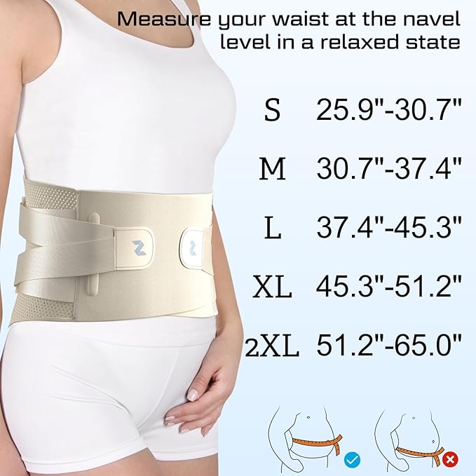 NEENCA Back Brace for Lower Back Pain Relief with Bionic Support System, Adjustable Lumbar Support Belt for Men & Women with Lumbar Pad, Soft Breathable Mesh for Herniated Disc, Sciatica, Scoliosis...