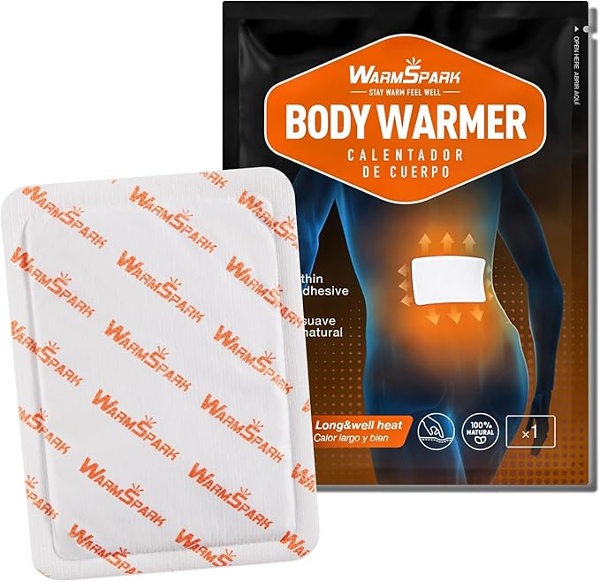Adhesive Body Warmers Bulk -360/400 Packs- Individual Warmers, Long-Lasting Up to 12 Hours Disposable Handwarmers for Hot Hands Feet Chest Back Legs (360)