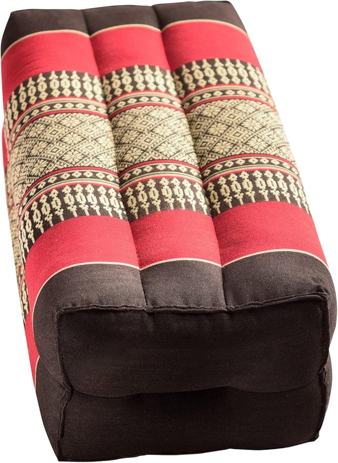 Zafuko Yoga & Meditation Cushion - Organic Water-Resistant Kapok Filling, Meditation Cushion, Soft Yoga Prop