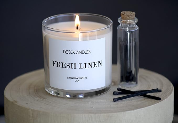 Urban Concepts by DECOCANDLES - Mango Guava - Highly Scented Soy Candle - Long Lasting - Hand Poured in USA (6 Oz.)