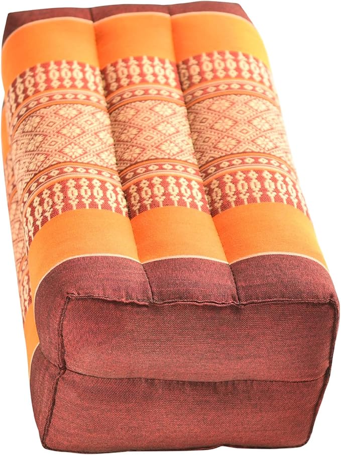 Zafuko Yoga & Meditation Cushion - Organic Water-Resistant Kapok Filling, Meditation Cushion, Soft Yoga Prop