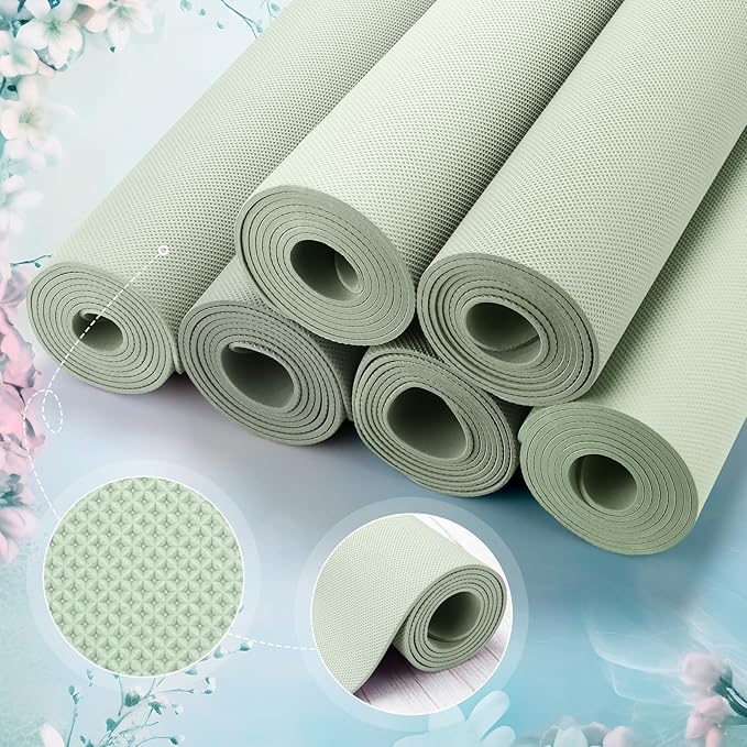 Timgle 12 Pack Yoga Mat Bulk, 4mm Thick Extra Long Sports Mat Anti Slip Tear Resistant Yoga Exercise Set for Fitness Stretching Home Workout Gym and Studio
