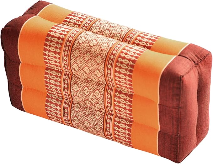 Zafuko Yoga & Meditation Cushion - Organic Water-Resistant Kapok Filling, Meditation Cushion, Soft Yoga Prop