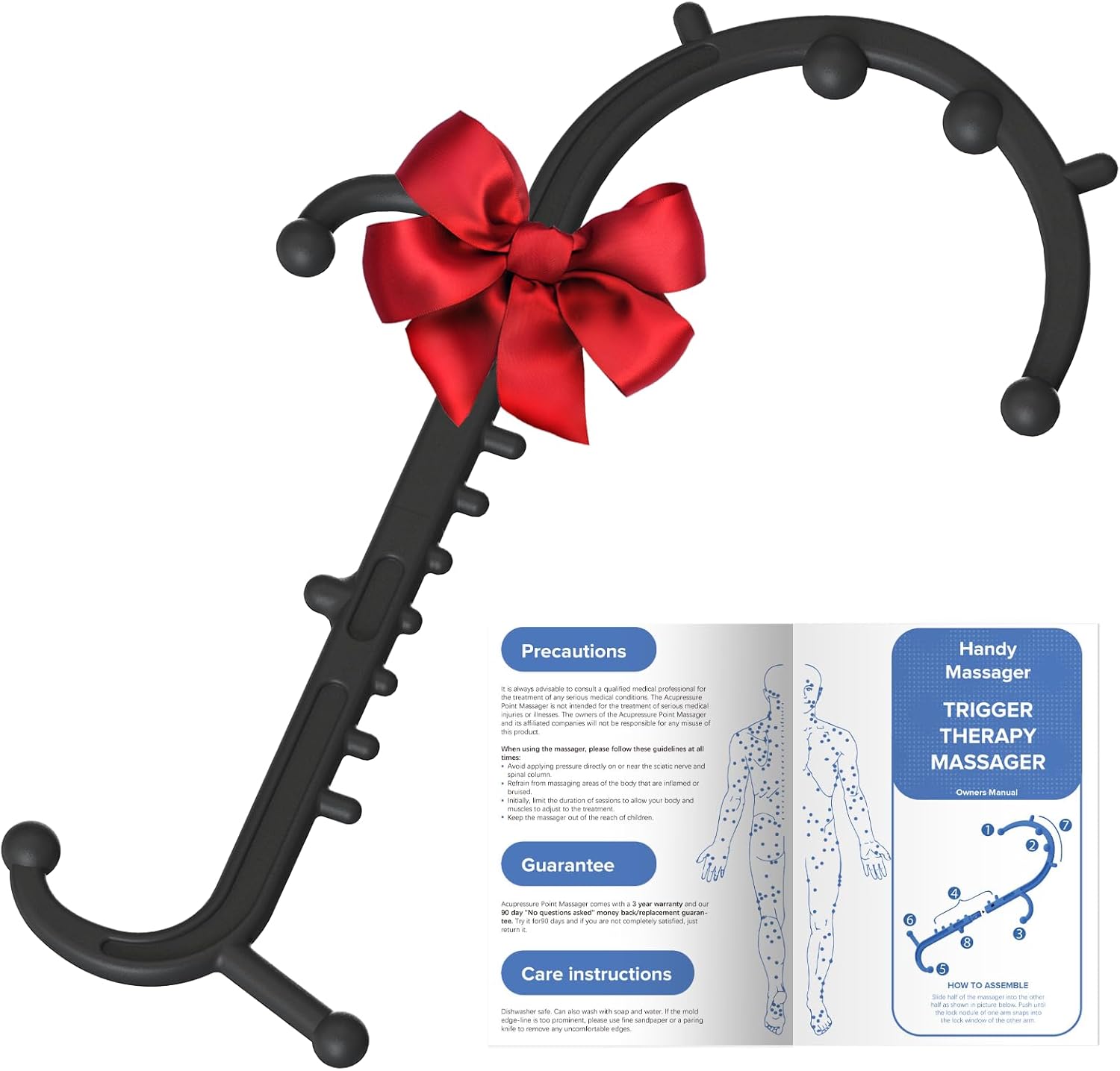 A curated selection of non-electric back massagers designed for gentle tension relief and daily relaxation — Revivo Fitness.