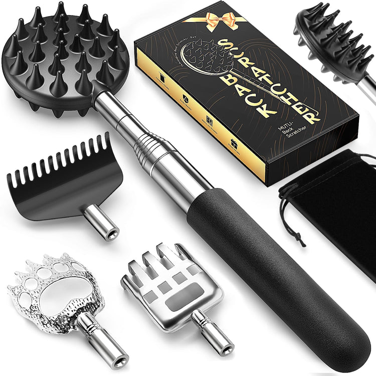 Lightweight non-electric back scratchers designed for easy daily comfort and effortless reach — Revivo Fitness.