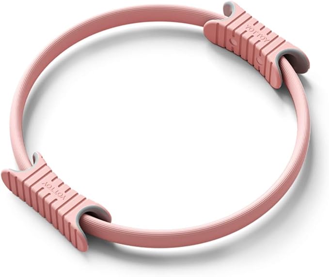 YOTTOY Pilates Ring,15 Inch Magic Circle Ring for Women Thighs,Core and Arms,Exercise Ring Pilates Equipment for Home Workout & Yoga Equipment