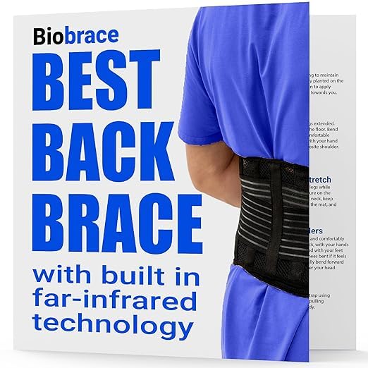 BioBrace Lumbar™ Corset Back Brace (Large)
