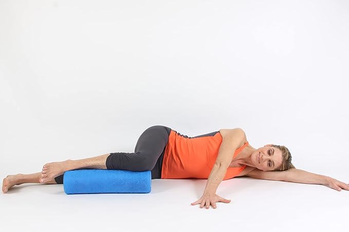 MELT Method 18 Inch Travel Soft Foam Roller- Half The Length of The MELT Full Body Roller