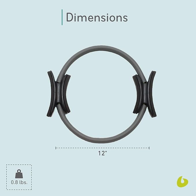 Balanced Body Bundle - Ultra Fit Circle Mini, Ring Guide Book for Pilates at Home