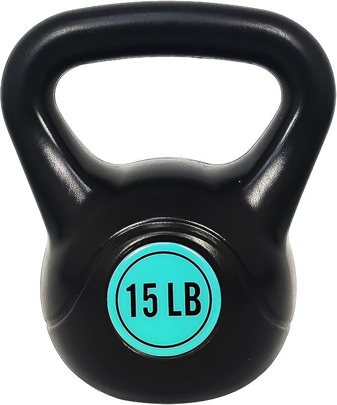 OLIXIS Kettlebell Set, Wide Grip Kettlebell Exercise Fitness Weight Set for Home Gym, Strength Training