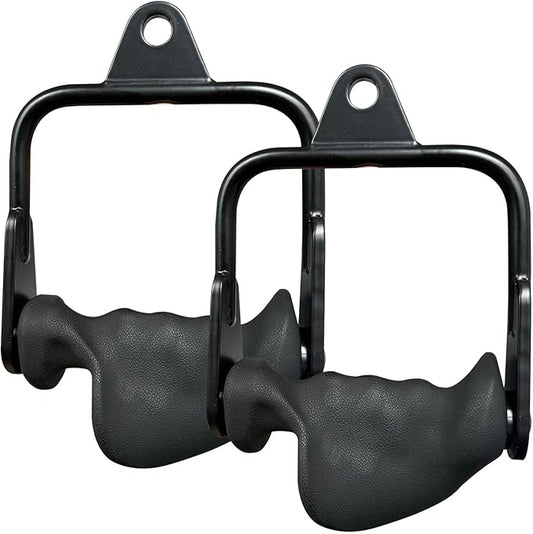 Ergonomic Tricep Rope Pulldown Attachments, Upgraded 27 32 40 & 47 Inch Extra Long Triceps Rope Cable Attachments for Gym, LAT Pull Down Bar for Cable Machine, Tricep Workout Cable Attachments