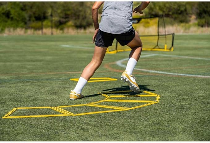 SKLZ Agility Trainer Pro Trapezoid Agility Trainers for Multi-Directional Ladder Patterns