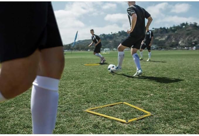 SKLZ Agility Trainer Pro Trapezoid Agility Trainers for Multi-Directional Ladder Patterns