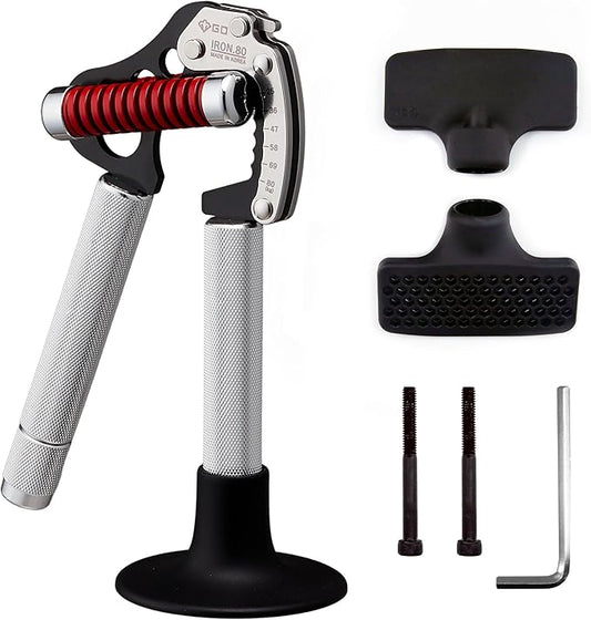 GD IRON GRIP Pinch Grip Set (Rock Climbing Grip Trainer) Grip Strength Trainer Adjustable Hand Grip Strengthener Hand Grip Exerciser Strengthener Wrist Strengtheners for Climbing Finger Training