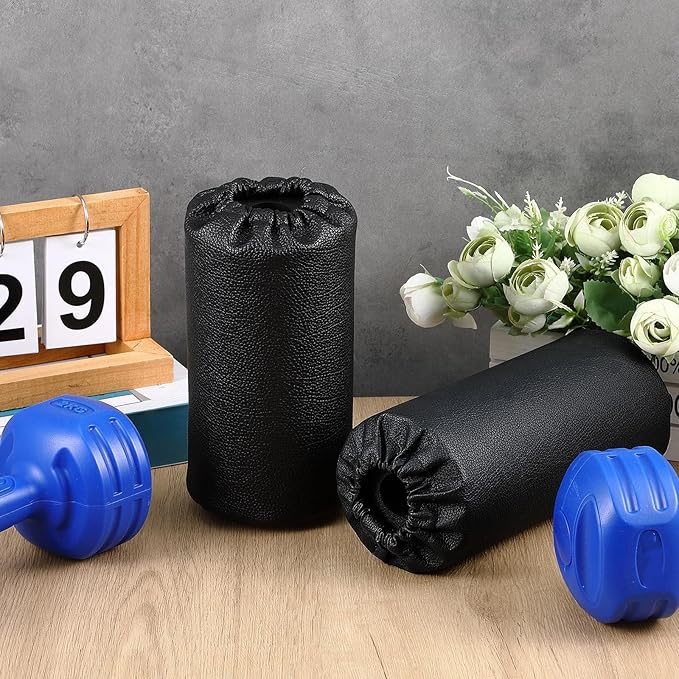 4 Pcs Foam Foot Pads Foam Roller Pad Replacement for Weight Bench Inversion Table and Gym Exercise Equipments(7 x 3.5 x 0.8 Inches)