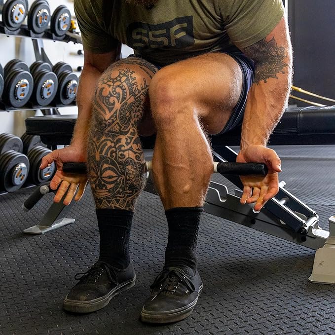 Nine 4 Nine Massage Stick - A Handheld Spindle Massage Stick - Full Body Muscle Recovery & Myofascial Release (24" Massage Pin (Stiff))