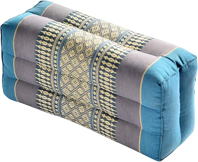 Zafuko Yoga & Meditation Cushion - Organic Water-Resistant Kapok Filling, Meditation Cushion, Soft Yoga Prop