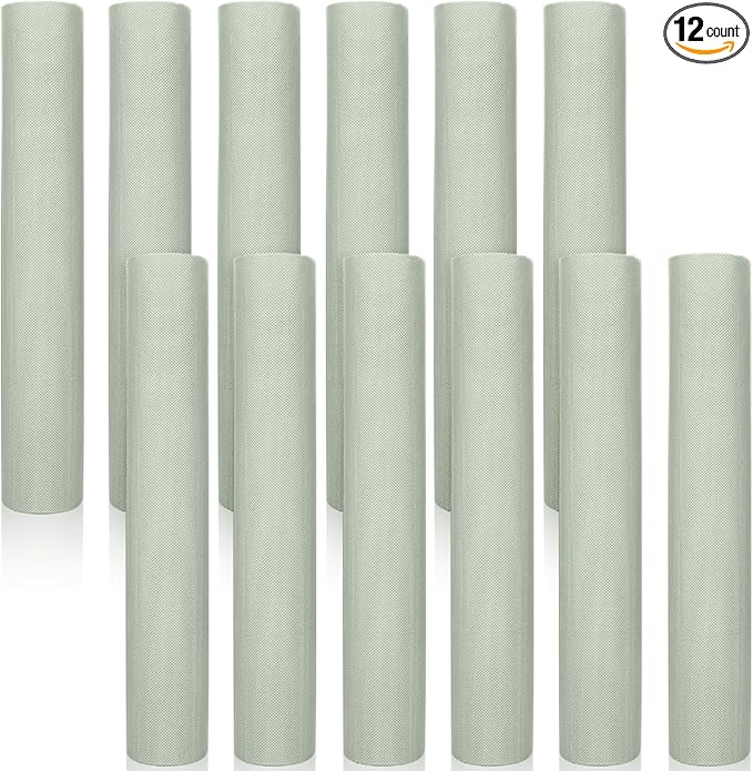 Timgle 12 Pack Yoga Mat Bulk, 4mm Thick Extra Long Sports Mat Anti Slip Tear Resistant Yoga Exercise Set for Fitness Stretching Home Workout Gym and Studio