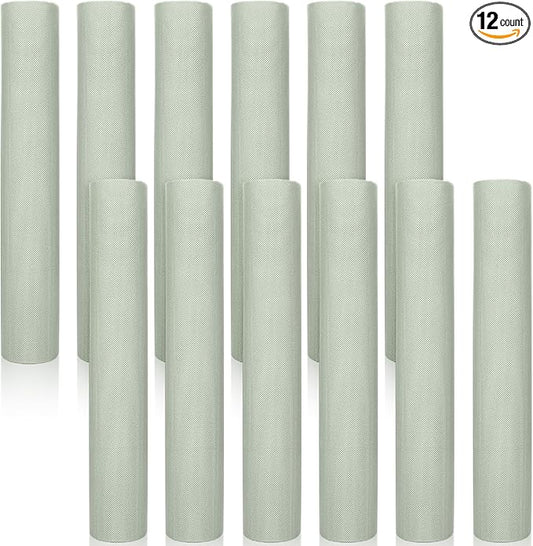 Timgle 12 Pack Yoga Mat Bulk, 4mm Thick Extra Long Sports Mat Anti Slip Tear Resistant Yoga Exercise Set for Fitness Stretching Home Workout Gym and Studio